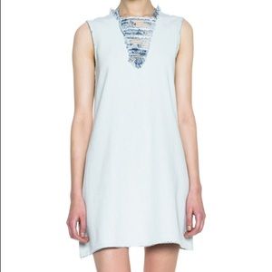 Theysken’s Theory mini denim dress.